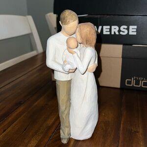 Willow Tree figurine Our Gift - Mom Dad Baby